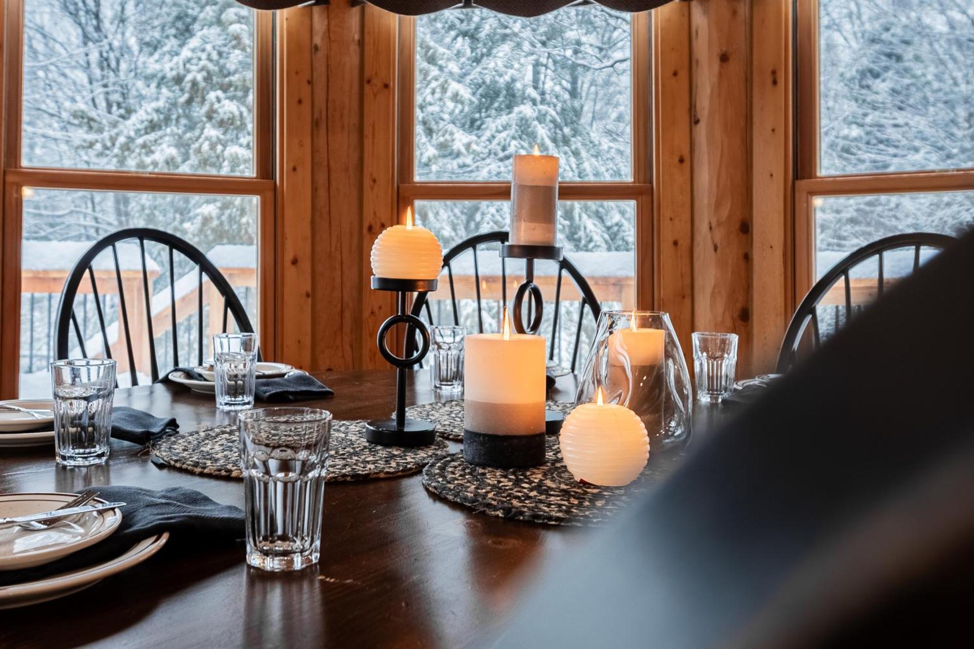 Fiddler Lake Resort Chalet 53 Cerf Mille-Isles Eksteriør bilde